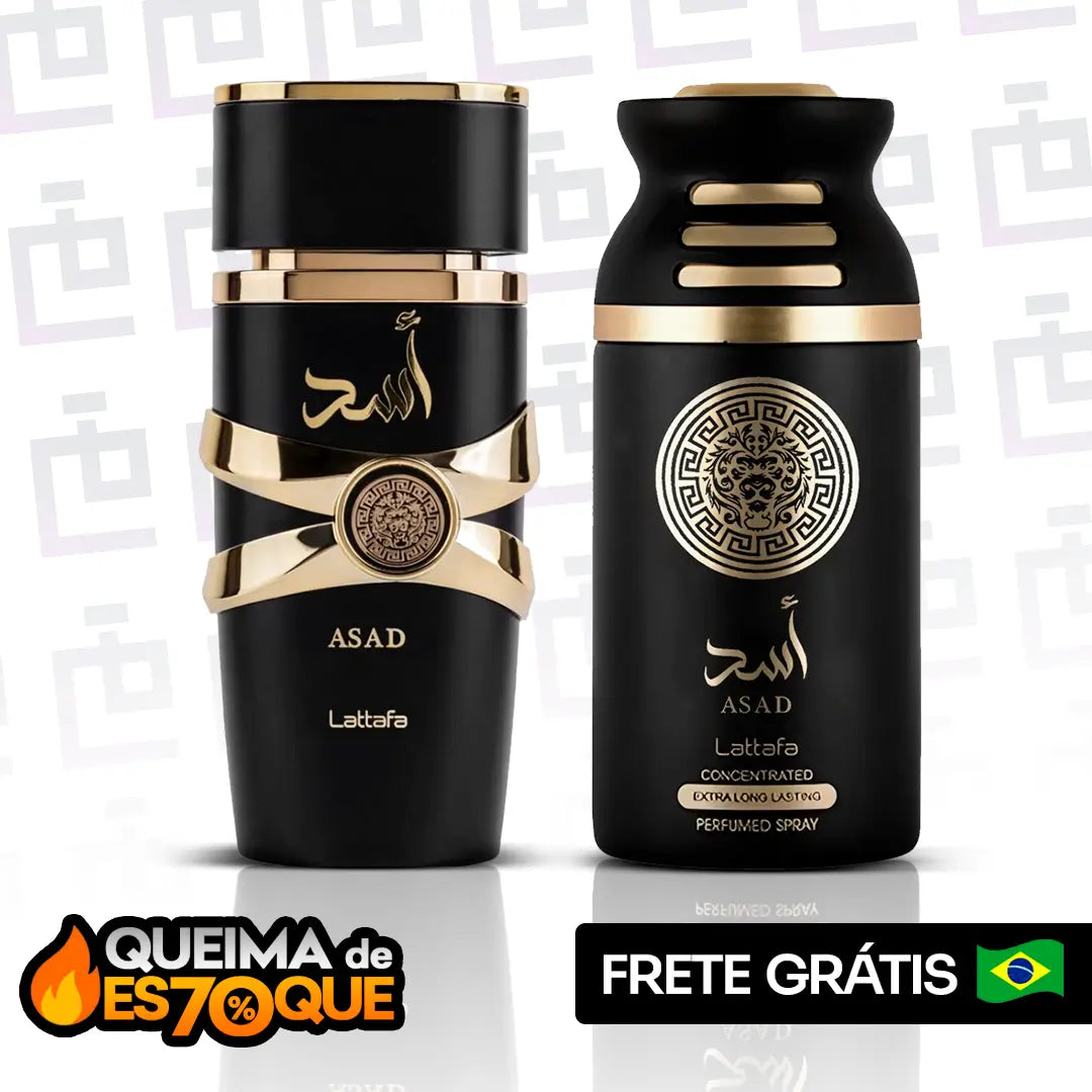 Asad (100ml) + BRINDE LIMITADO: Spray Asad (250ml)